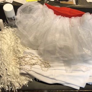 White spirit week bundle white tutu & accessories